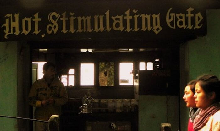 Hot Stimulating Cafe in Darjeeling