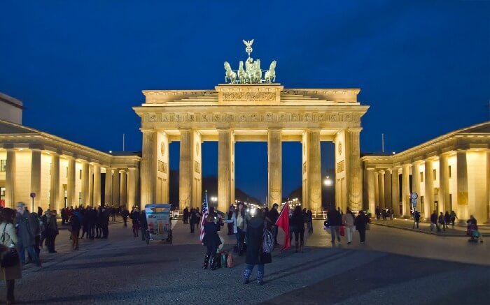 Brandenburg Gate in Berlin