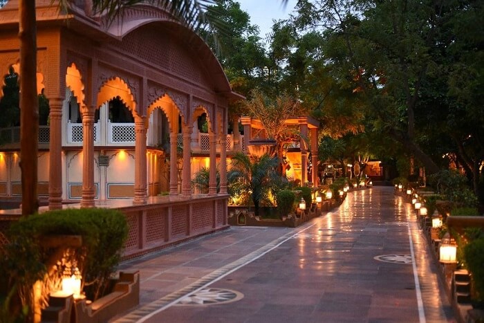 A glimpse of heritage of Chokhi Dhani in Rajasthan