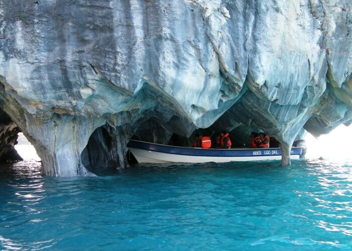 Sleek and polished marble caverns