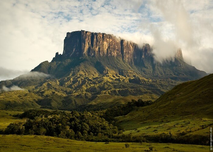 One of the mysterious mountains in Venezuela