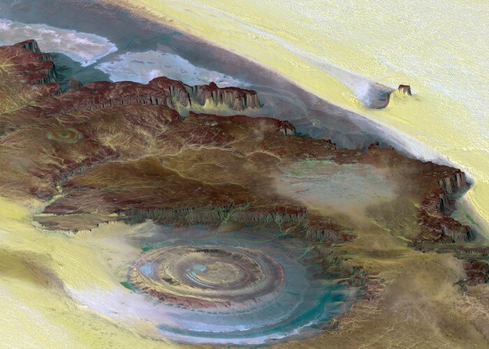 Mystical structure in Mauritania