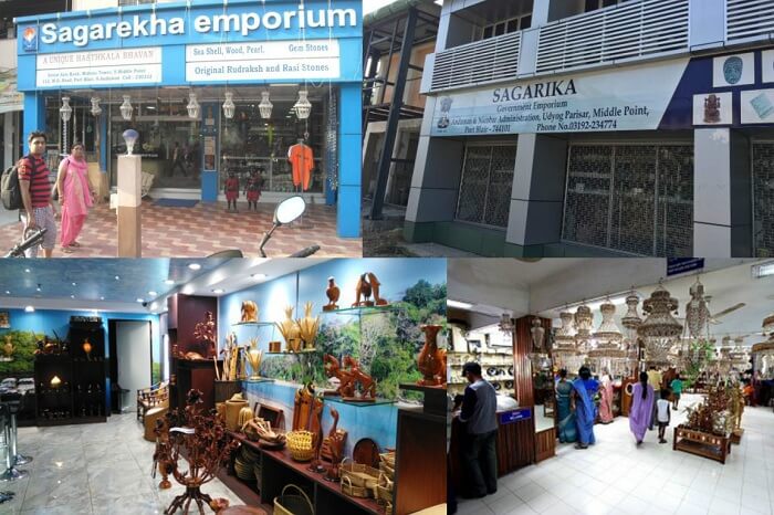 Various shots from the government-run Sagarika Emporium