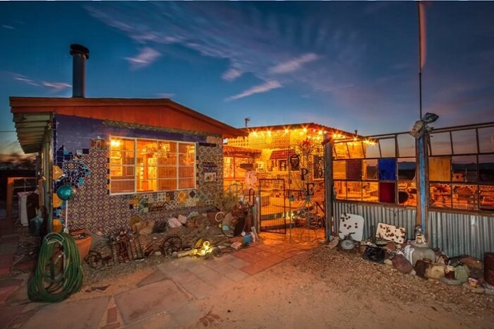 The famous Tile House in USA