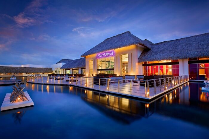 A front facing view of the Hard Rock Hotel Goa, Calangute