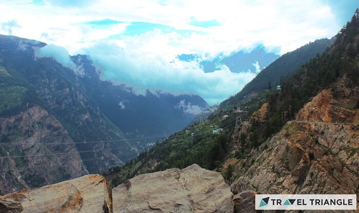 Kazo hills in Himachal