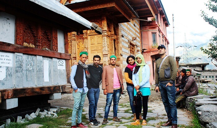 Sweta and Nikhhil in Nako Village