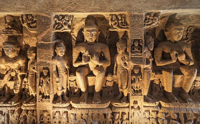 Ajanta Ellora Caves All You Need To Know Before You Go   Ajanta Caves Sculptures.1 