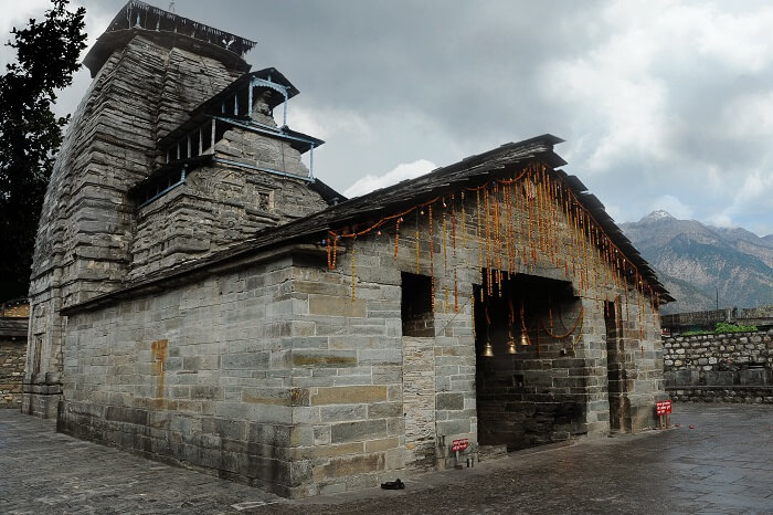 Ancient temple of Lord Shiva in Gopteshwar town near Chamoli