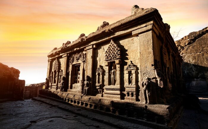 Ellora Caves Carving