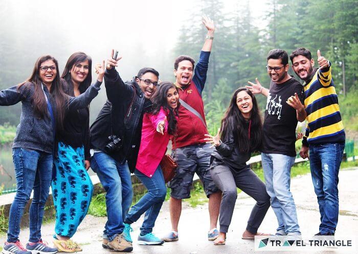 Lehan and group on a trip to Spiti