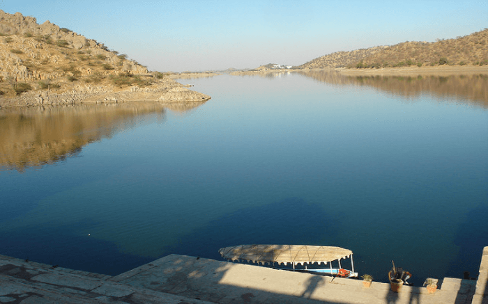 View of Jaisamand Lake