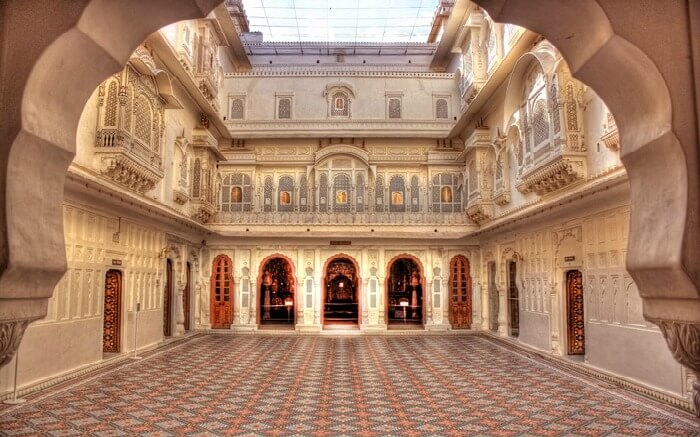 Interior of Junagarh Fort Bikaner