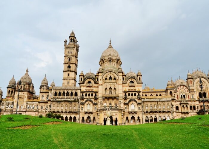 The magnificent Laxmi Vilas Palace awaits your arrival