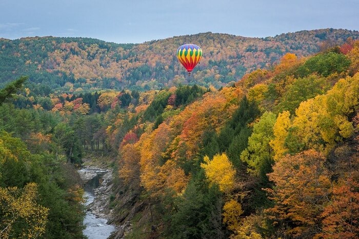 balloon over vermont