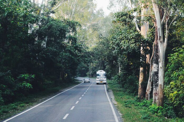 the joyful bus journey from delhi to mukteshwar