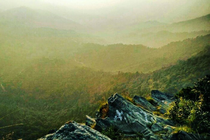the chauthi jali, one of the highest ridges in mukteshwar
