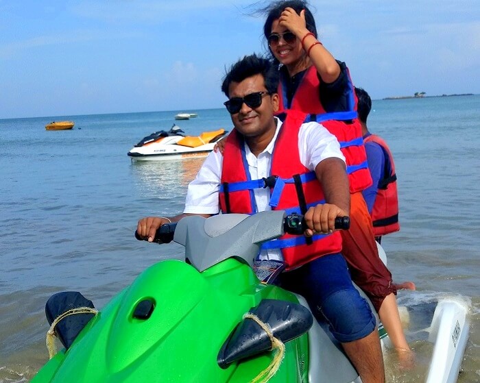 Water activities of Andaman