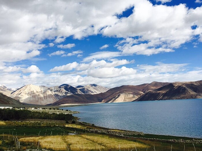 Beautiful Pangong lake in Ladakh
