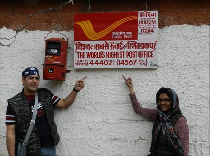 Post office in Komic