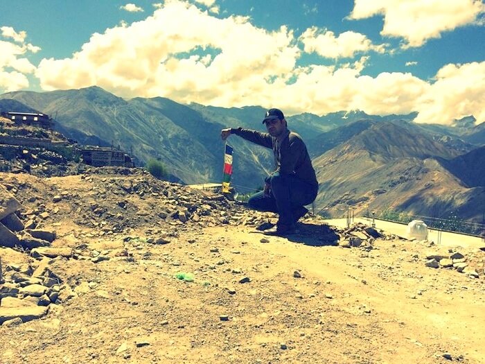 Nikkhil in Nako Village