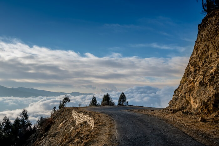 Have an exciting road trip to Bhutan amidst hills