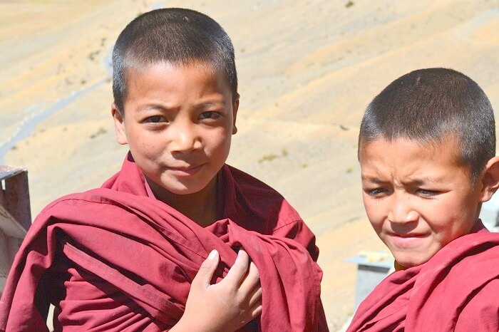 Monks in Kaza