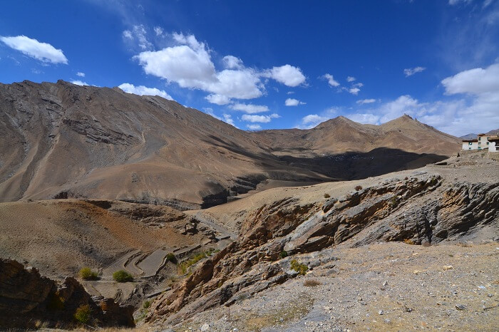 Mountains and nature of Kaza