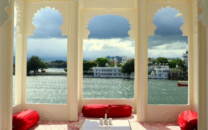 Lake view from Jagat Niwas Palace