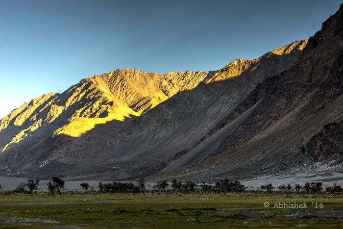 The stunning Nubra Valley
