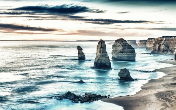 Aeriel view of Twelve Apostles