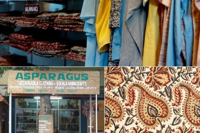 Multiple snaps taken at the Asparagus handicrafts shop in Varkala