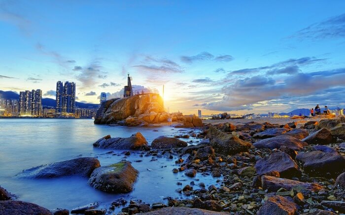 Big Wave Bay in Hong Kong