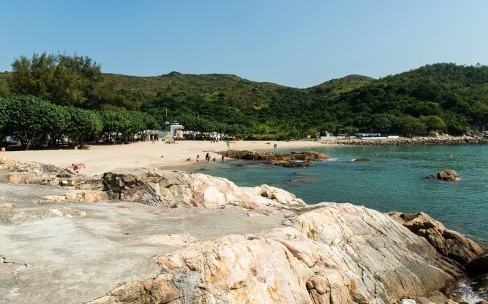 Hung Shing Yeh beach landscape view