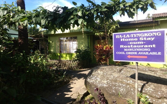 A Mawlynnong guest house