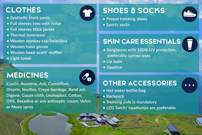 Things to pack for snow camping in Prashar Lake
