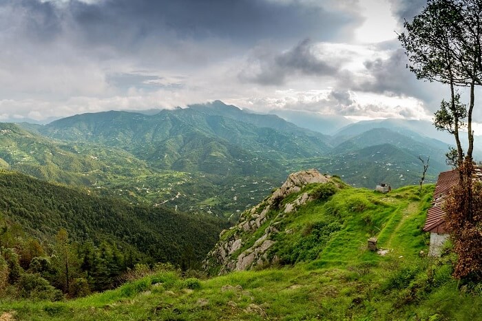 View from Chauli Ki Jali in Mukteshwar