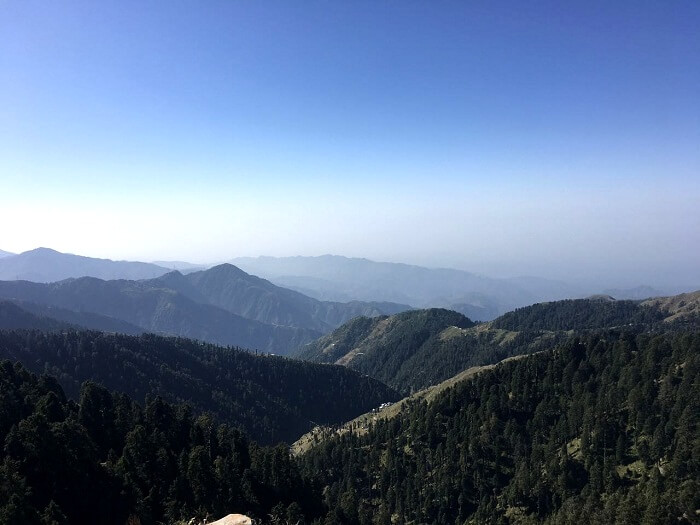 Peaks visible from Dalhousie
