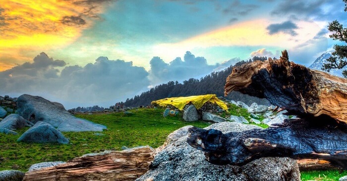 trekking trails and mountain terrains