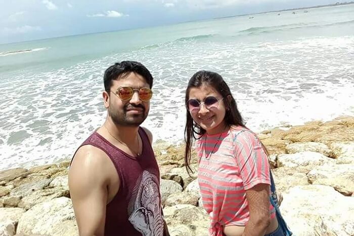 Couple at the beach