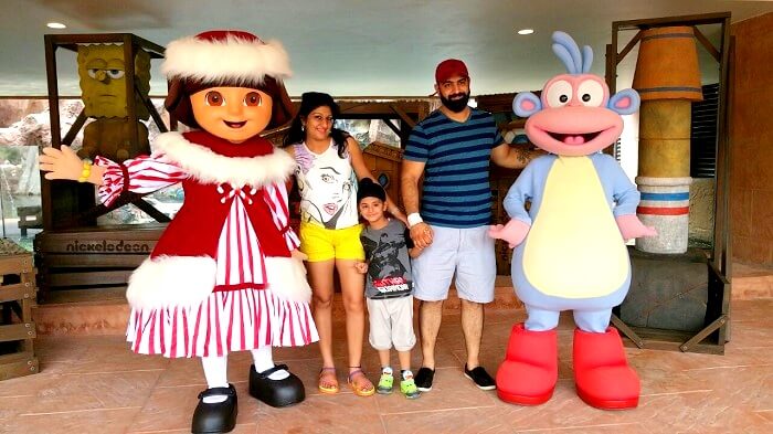 family time at universal studios