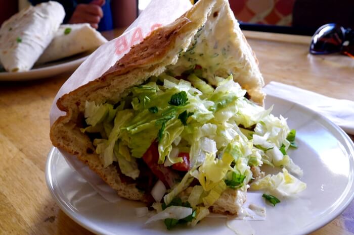 A vegan delicacy served at Voner in Berlin