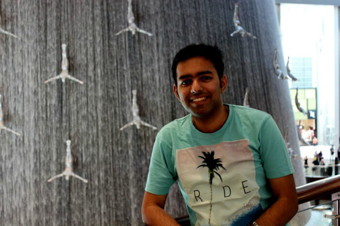 spending some time inside the Dubai Mall