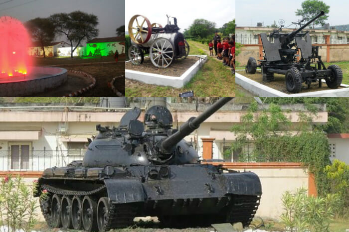 The various exhibits and hightlights of the Yodhasthal in Bhopal
