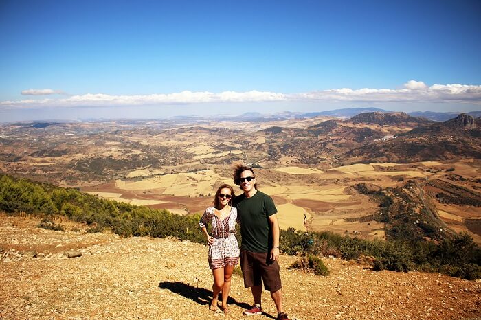 Honeymoon couple in Andalucia