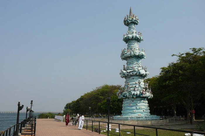 A major attraction on the unexplored Bhavani Island