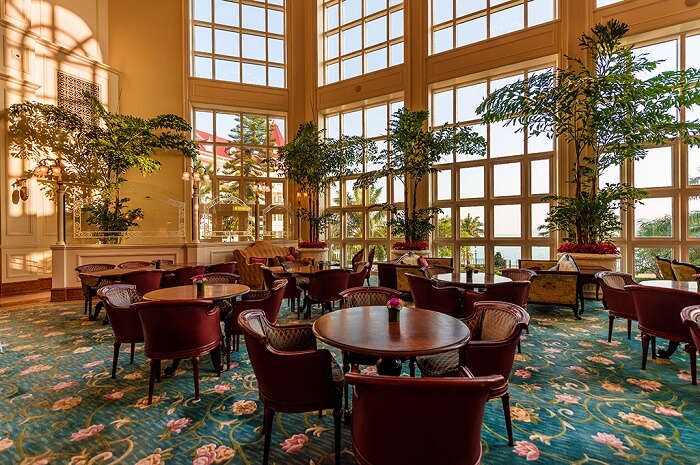 Enchanted Garden Restaurant In Disneyland Hong Kong