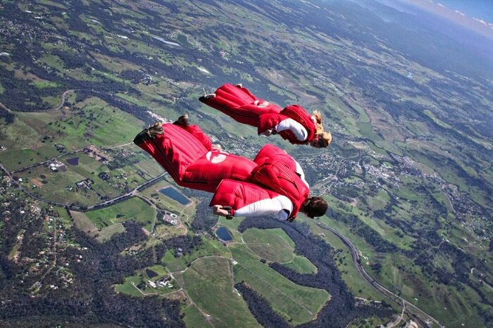 Wingsuit Flying In Spain