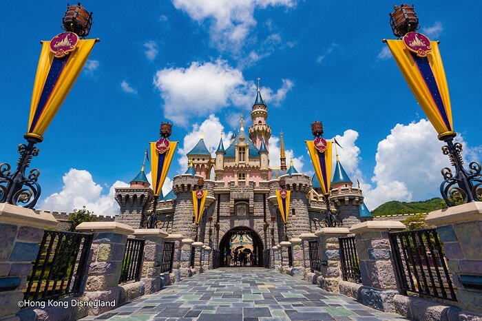 Disneyland in Lantau Island Hong Kong