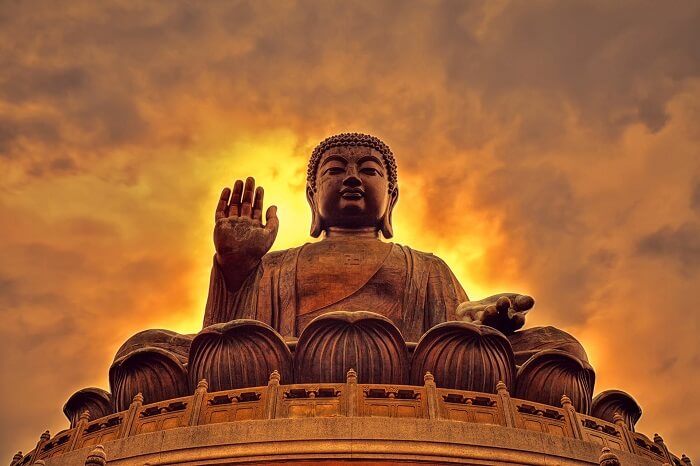 The big buddha Hong Kong